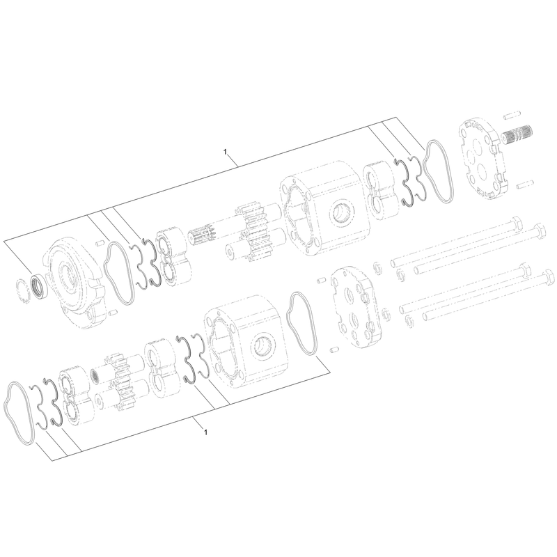 Gear Pump Assembly No 133-0281
