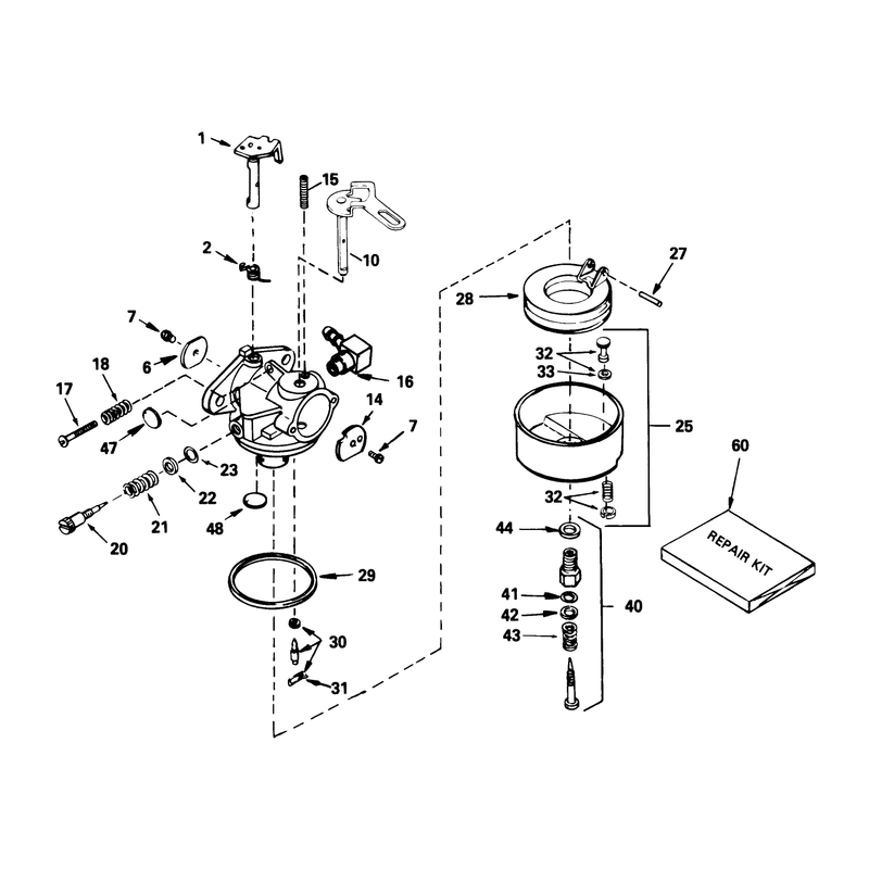 Carburetor No. 632107a
