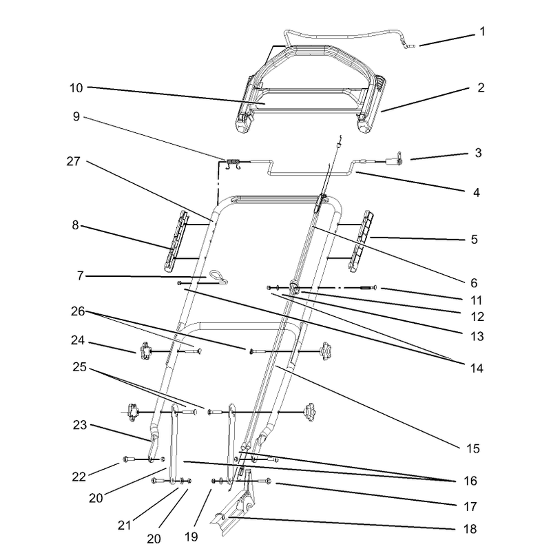 Handle and Control Assembly