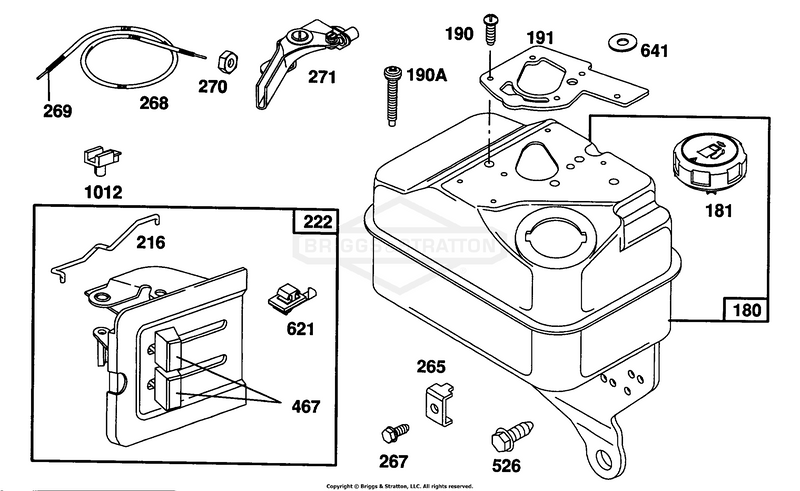Fuel Tank (2) Quart