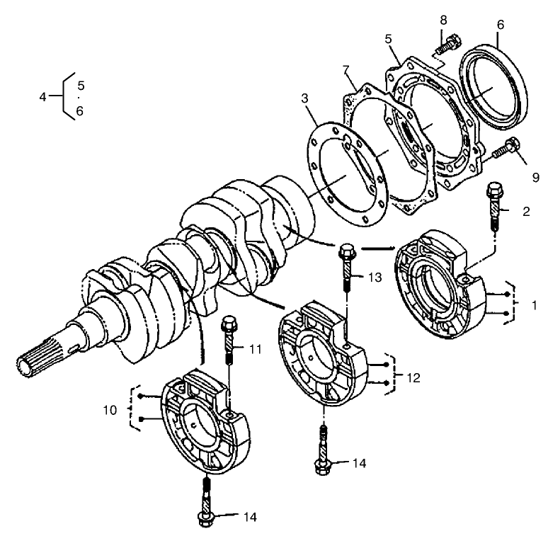Main Bearing Case Assembly