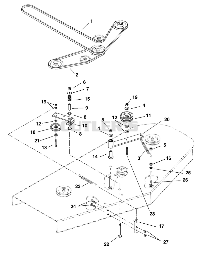 Mower Belts & Idlers