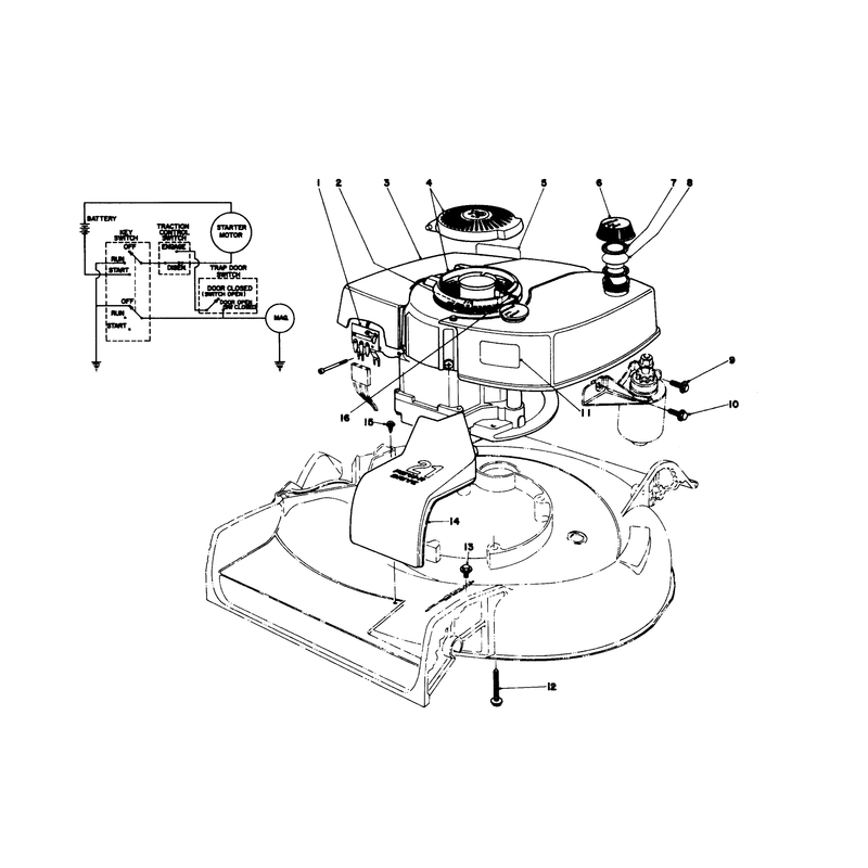 Engine Assembly Model No 21711