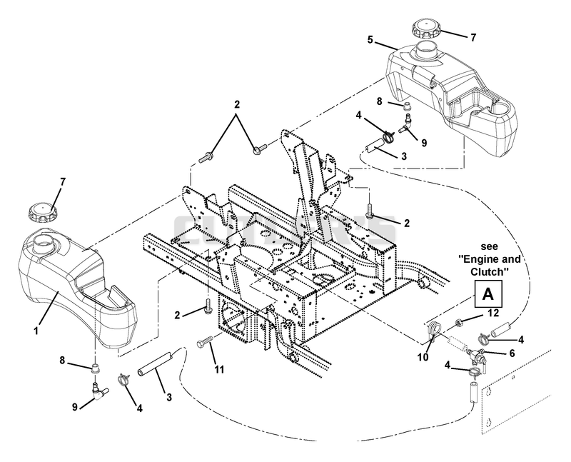 Fuel Tanks And Hoses