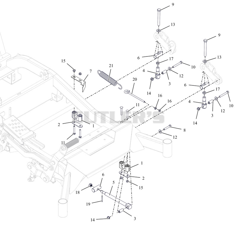 Deck Lift - LH - 60"