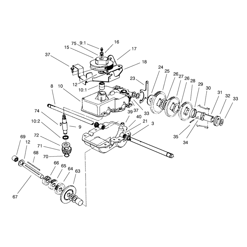 Gear Case Assembly