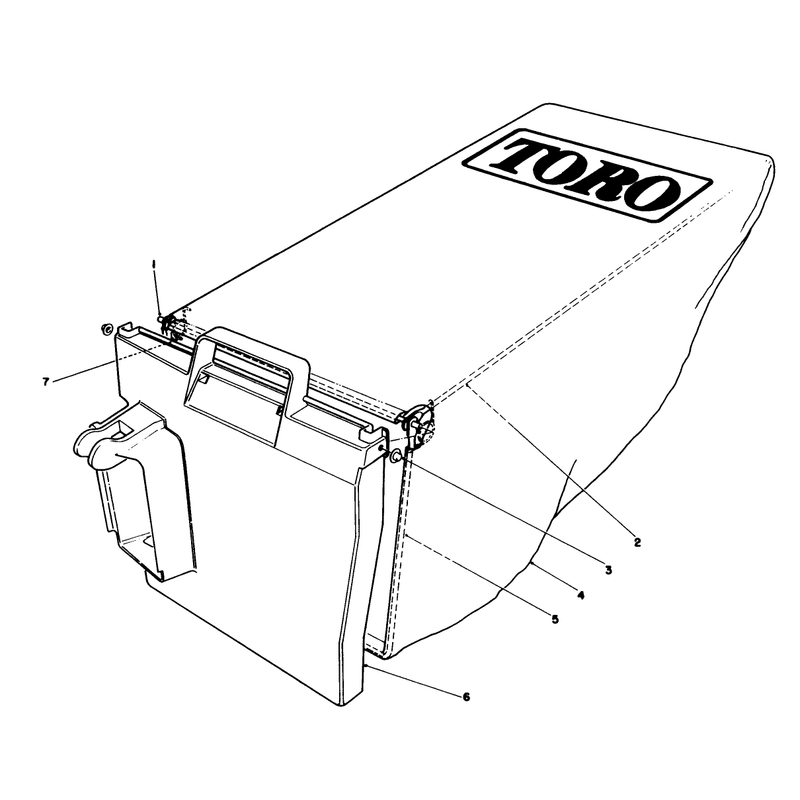 Grass Bag Assembly No 12-8859