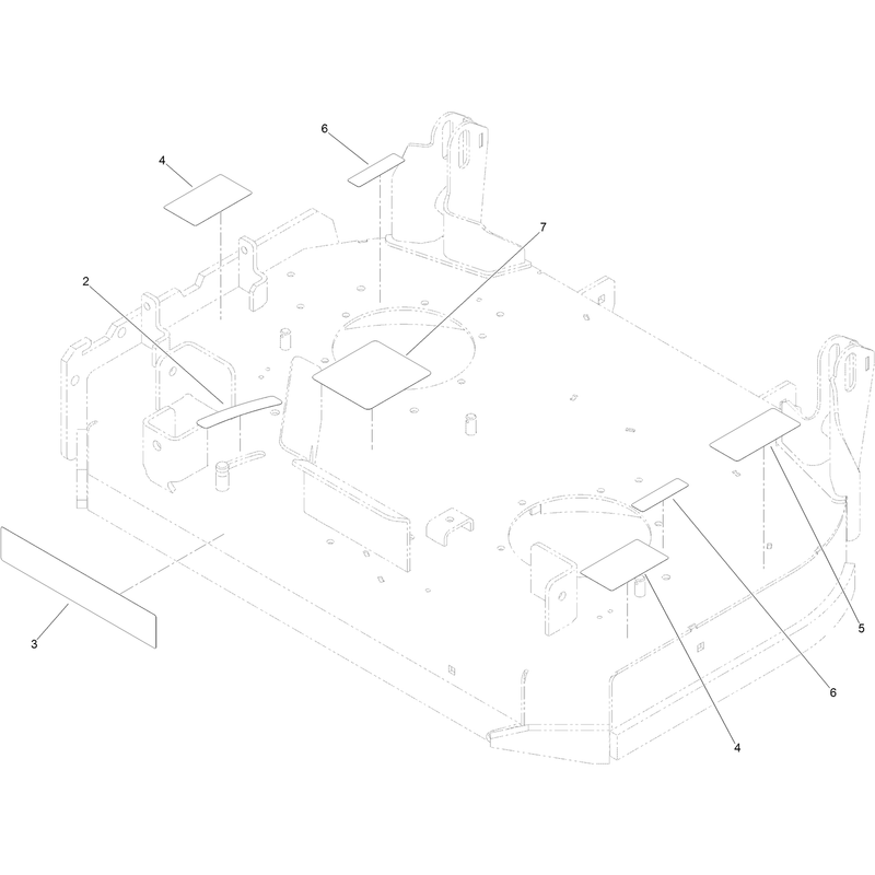 Deck Decal Assembly No 121-6015