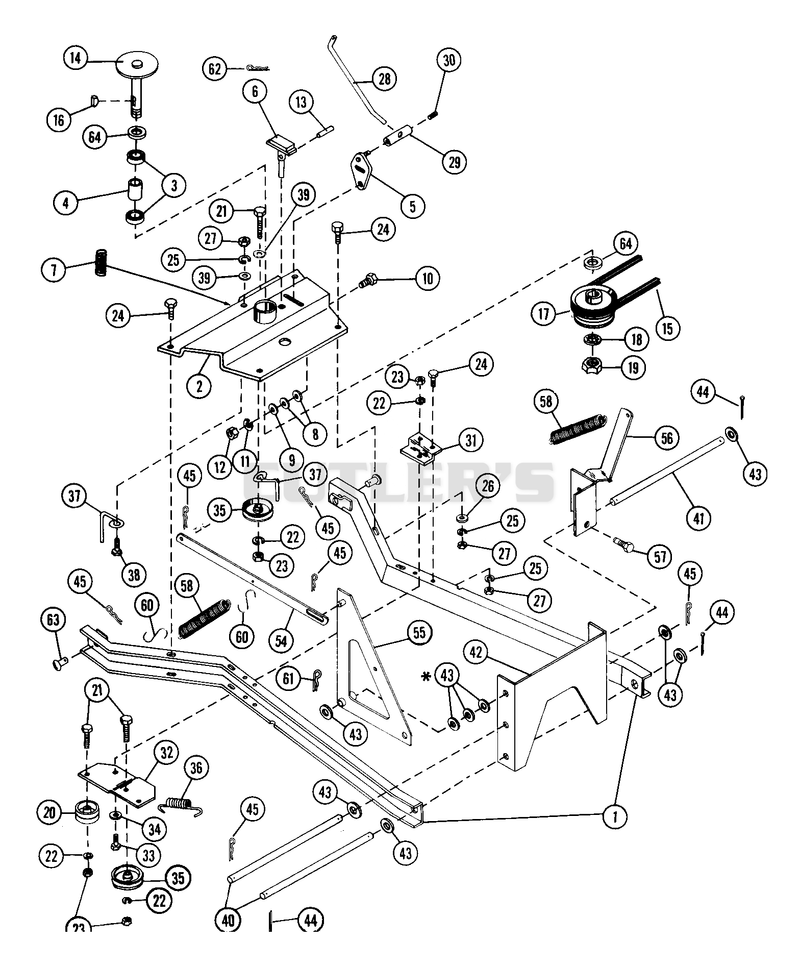 Sno-Thro 36" Frame