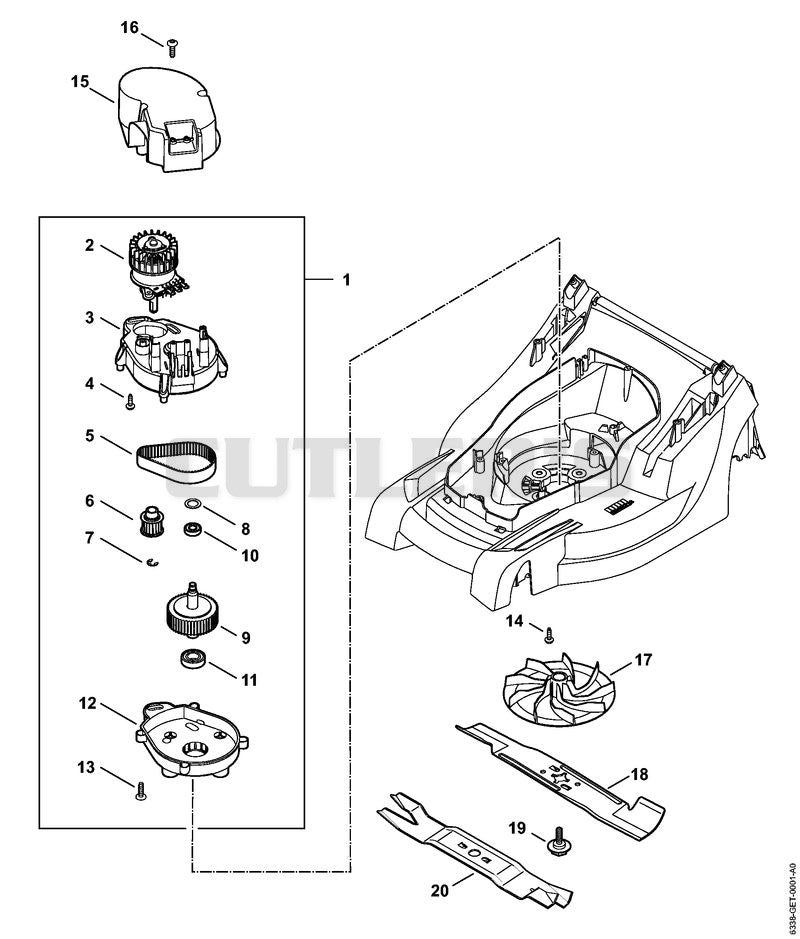 Electric motor, Blade