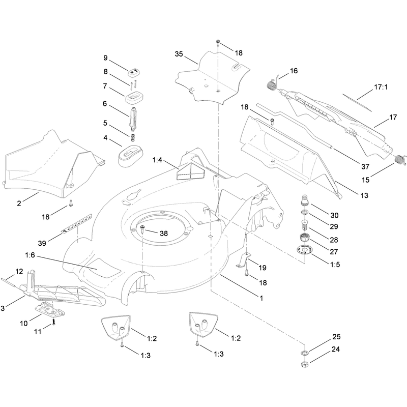 Housing and Rear Door Assembly