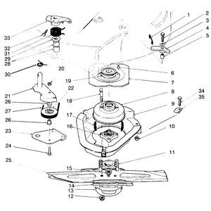 Blade Brake Clutch Assembly