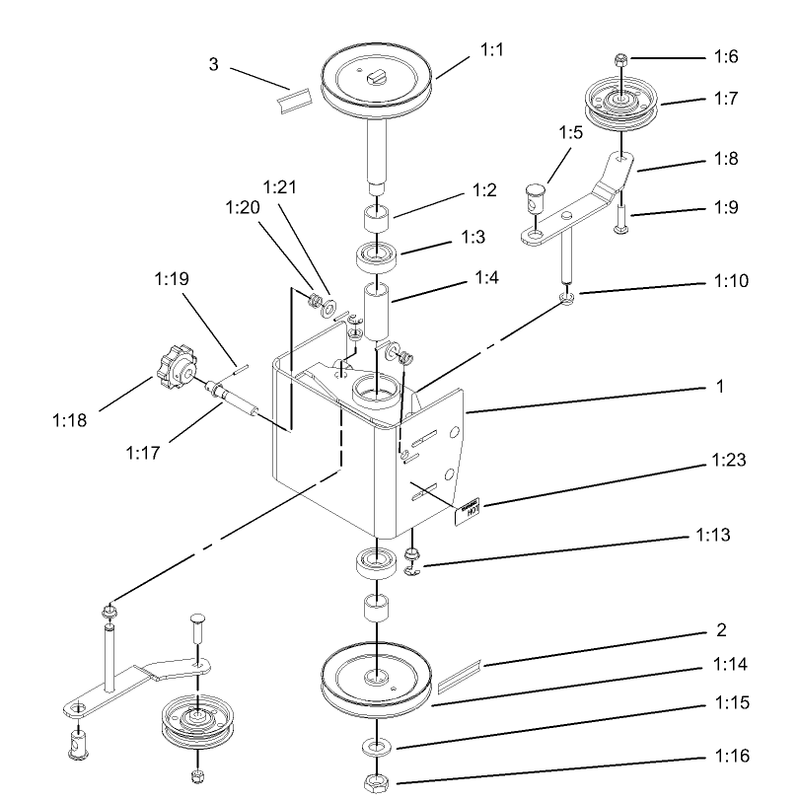 Pulley Box Assembly