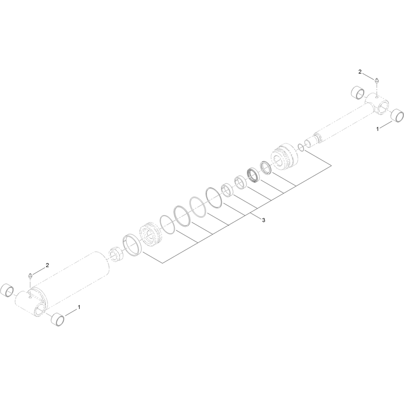 Hydraulic Cylinder Assembly No. AU103336
