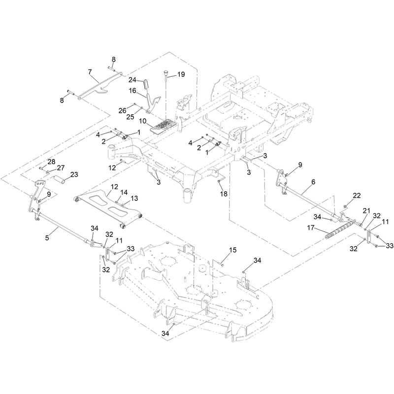 Deck Lift Assembly