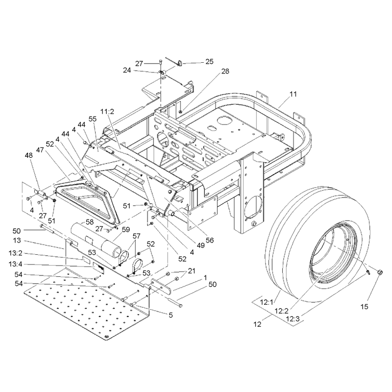 Main Frame Assembly