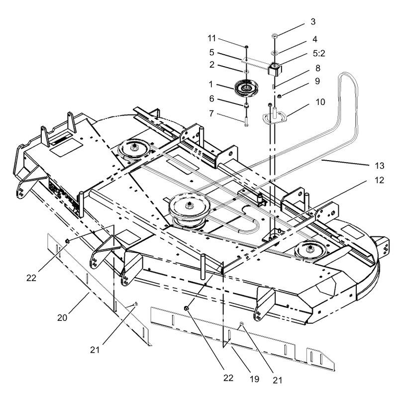 Belt and Idler Arm Assembly