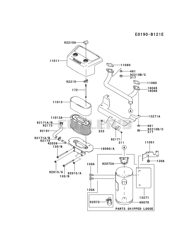 AIR-FILTER/MUFFLER