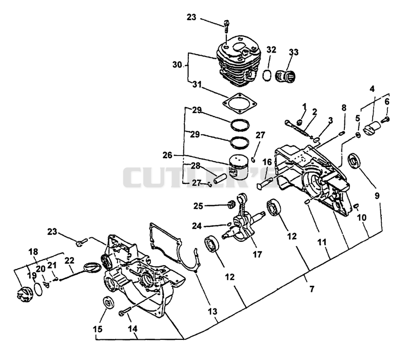 Engine, Crankcase