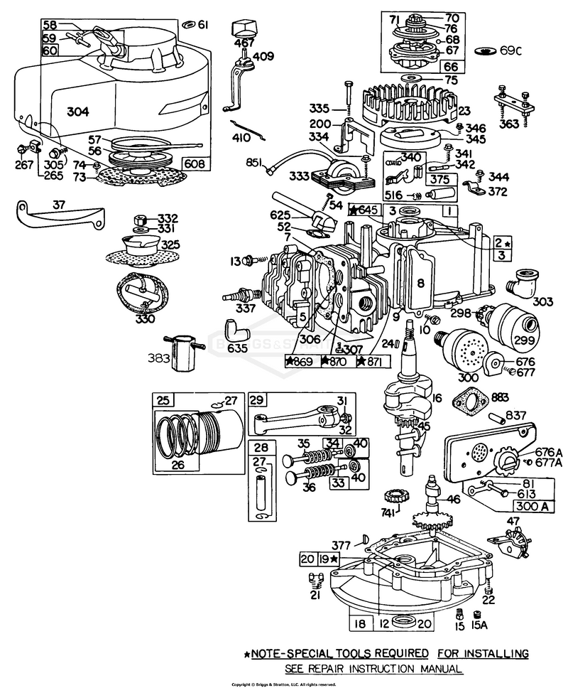 Cylinder,Sumps,Piston,Mufflers