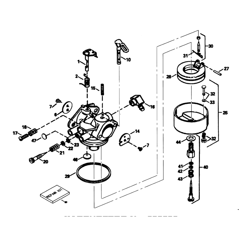 Carburetor No. 632536