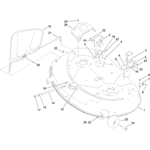 42 Inch Deck Assembly