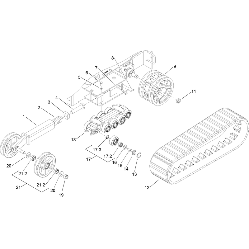 Track and Traction Assembly