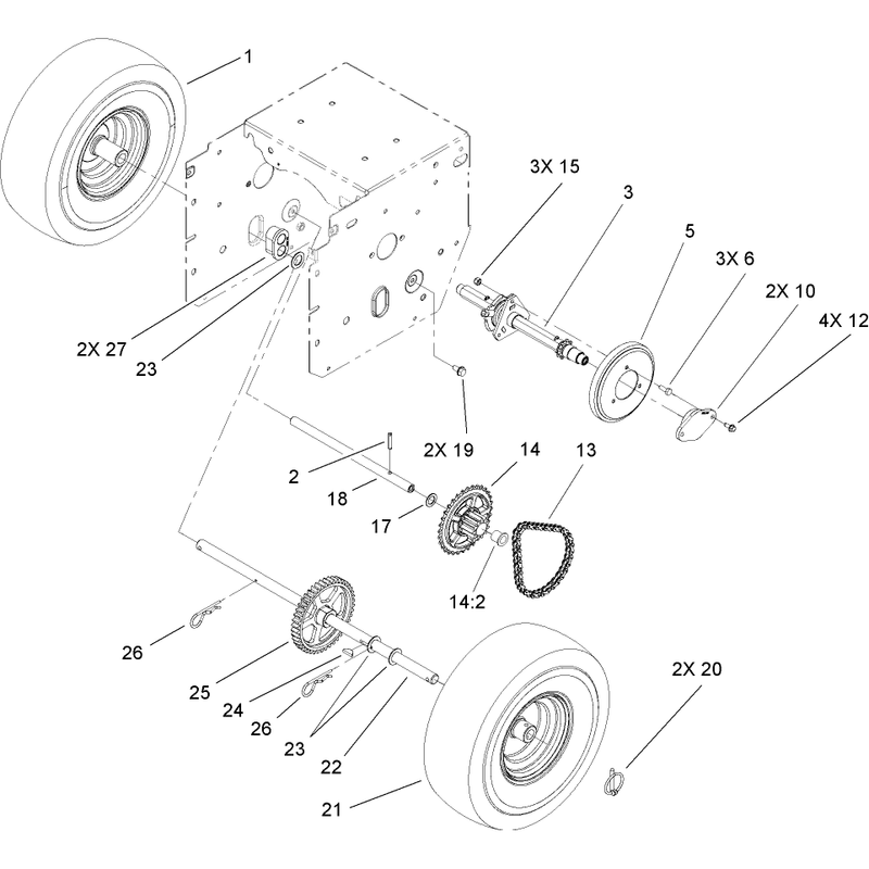 Chain Drive Assembly