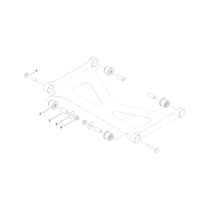 Deck Strut Assembly No 140-1179