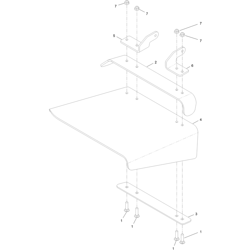 Deflector Assembly No 144-2635