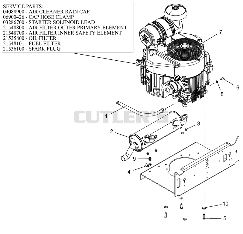 Engine - Kawasaki FX691