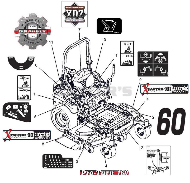 Decals - Style 60"