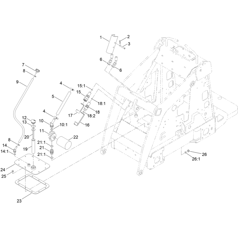 Cylinder Lock and Hydraulic Assembly