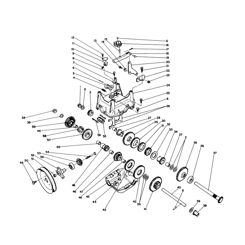 Transmission Assembly No. 66-8030