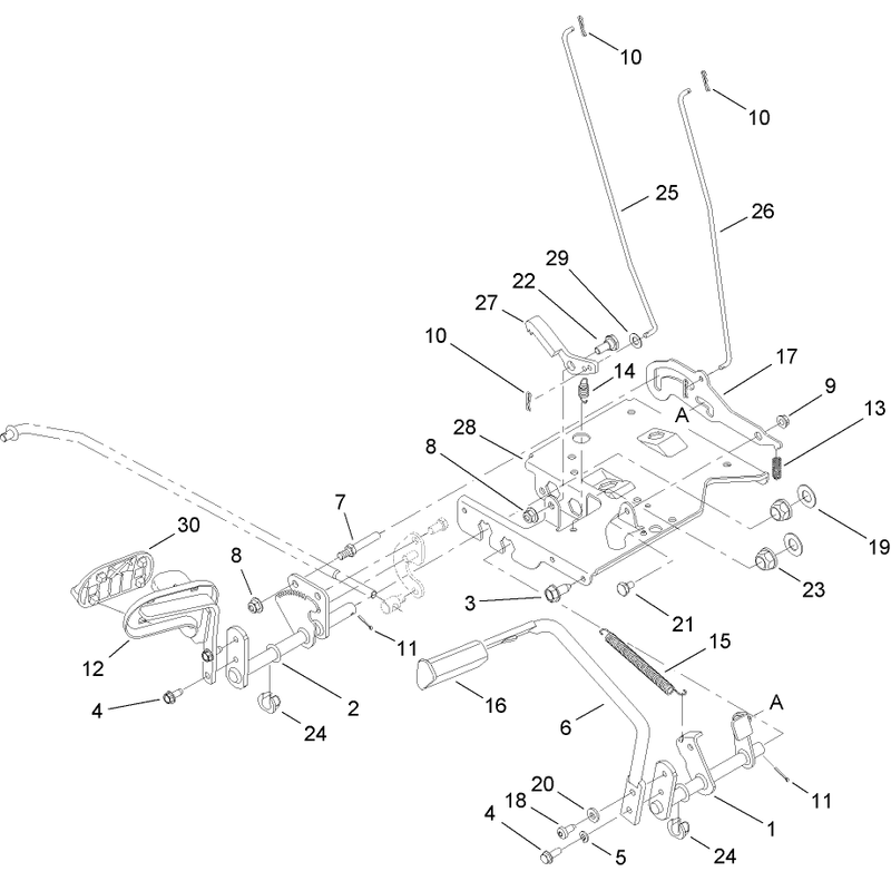 Brake and Traction Assembly