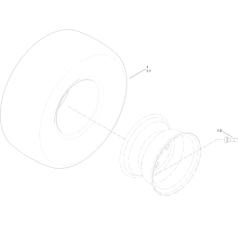 Tire Assembly No. 131-3671