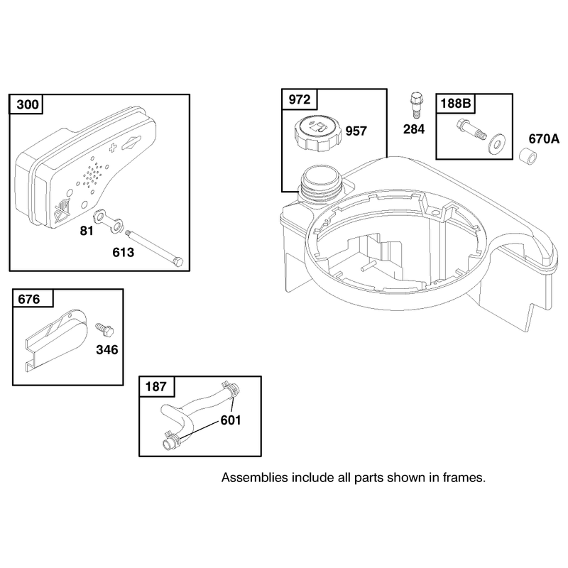 Engine Briggs and Stratton Model 12h807-1760-E1