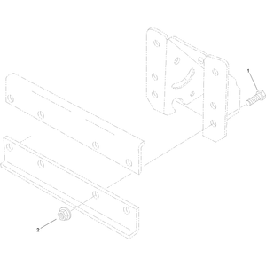 46 Inch Snow Blade Mounting Kit Assembly No 117-0061