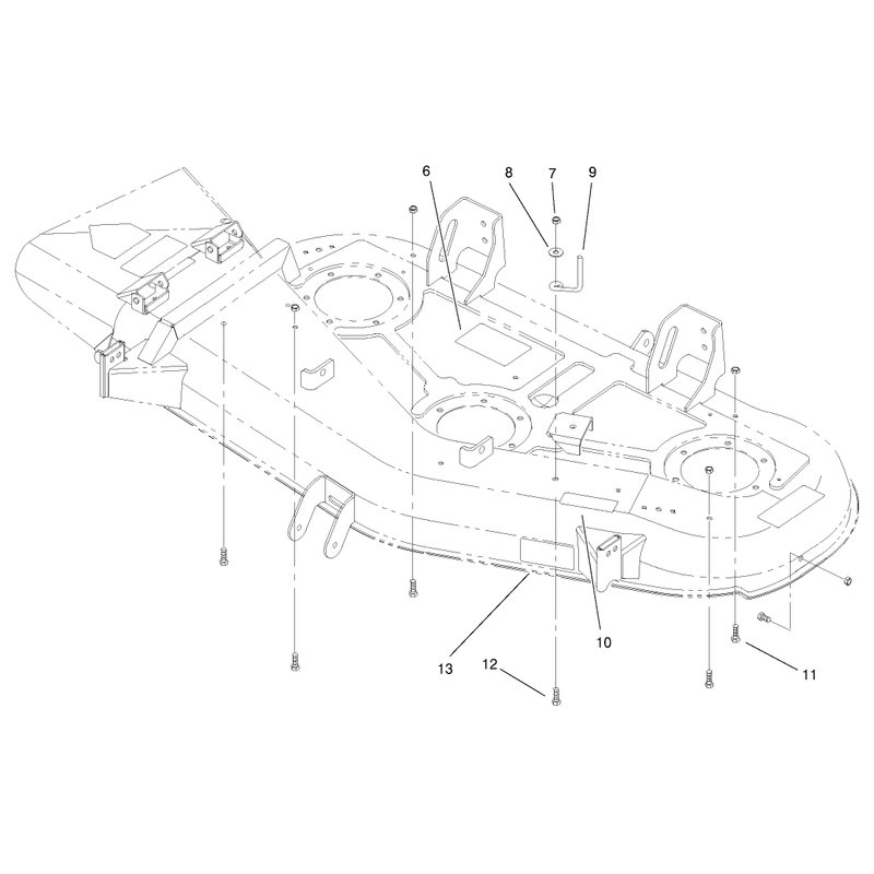 Belt Guide And Plug Bolts Assembly