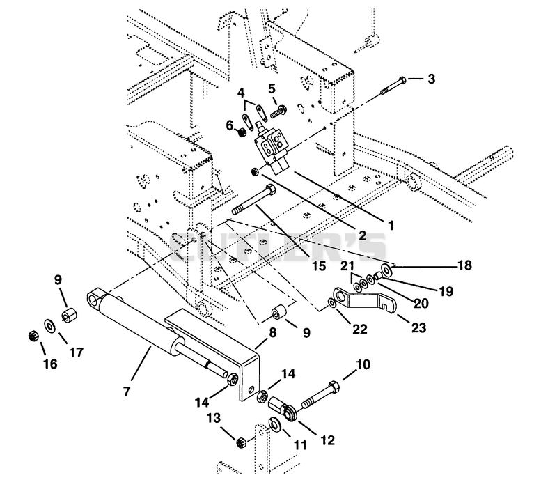 Lift Valve And Cylinder