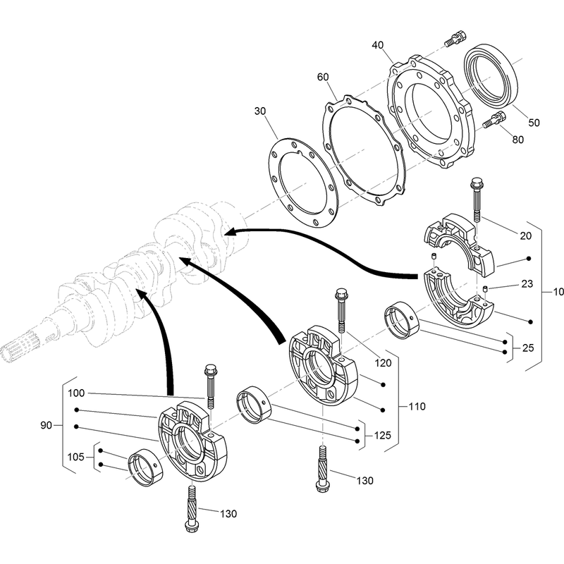 Main Bearing Case Assembly