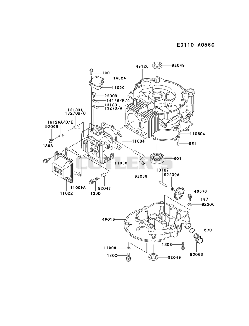CYLINDER/CRANKCASE