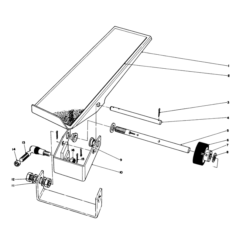 Traction Pedal Assembly