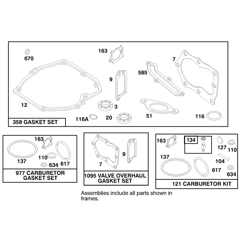 Engine Briggs and Stratton Model 12f802-1750-E1