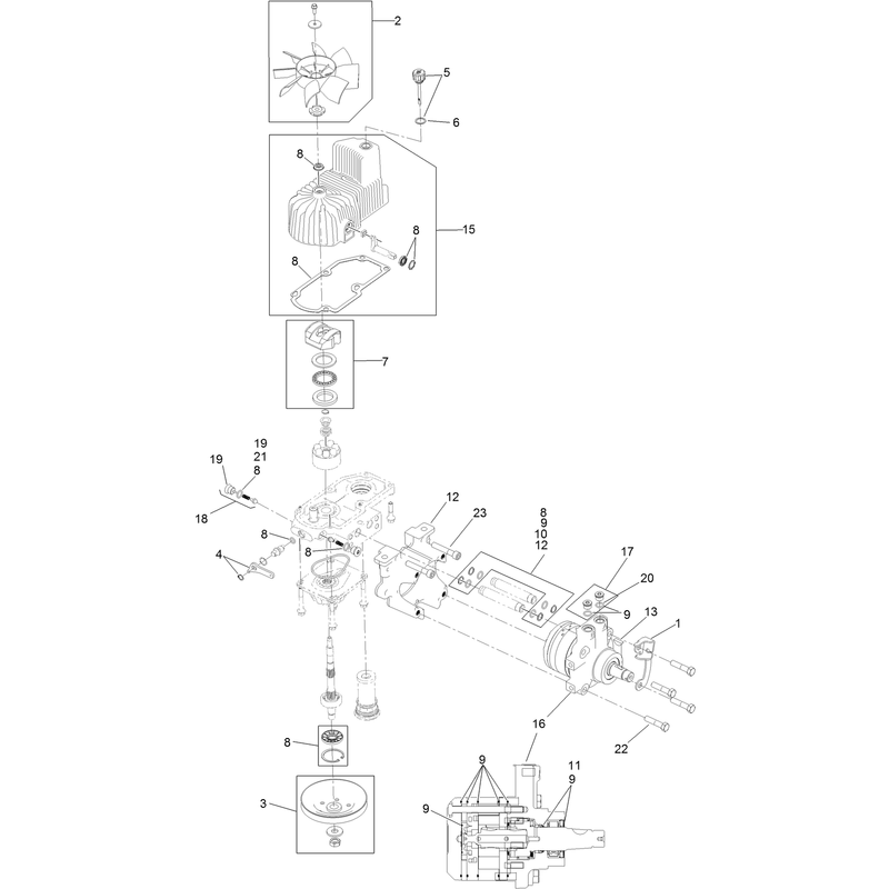 RH Hydro Assembly No. 116-6412