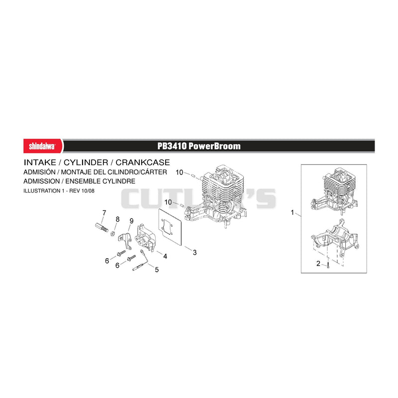 INTAKE / CYLINDER / CRANKCASE