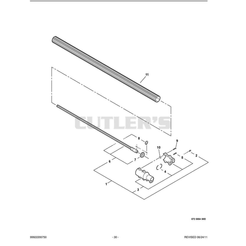 Main Pipe -- Lower S/N: E07111001385 - E07111999999