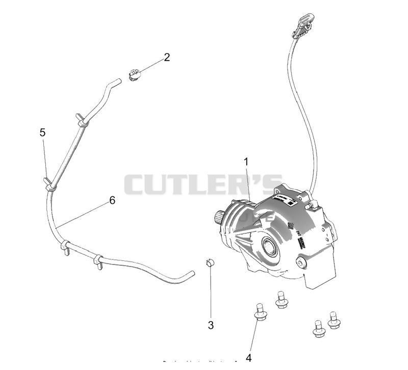 Drive Train, Front Gear Case Mounting
