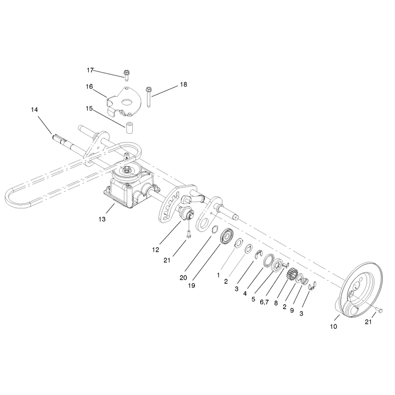 Gearcase and Drive Assembly