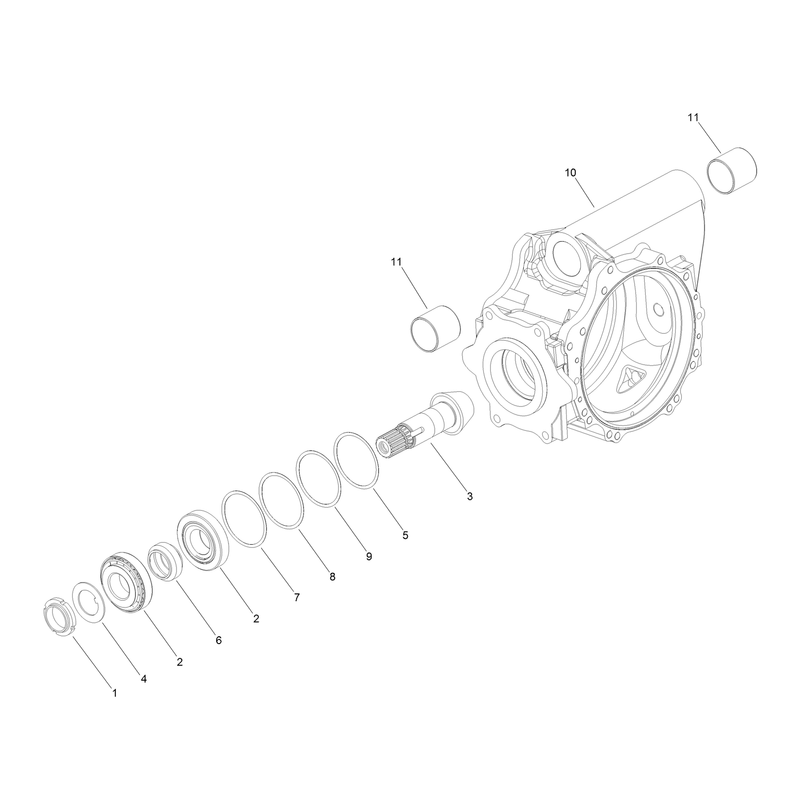 Pinion Group Assembly No. 131-7040